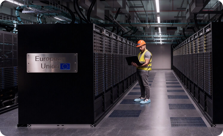 server farm europea