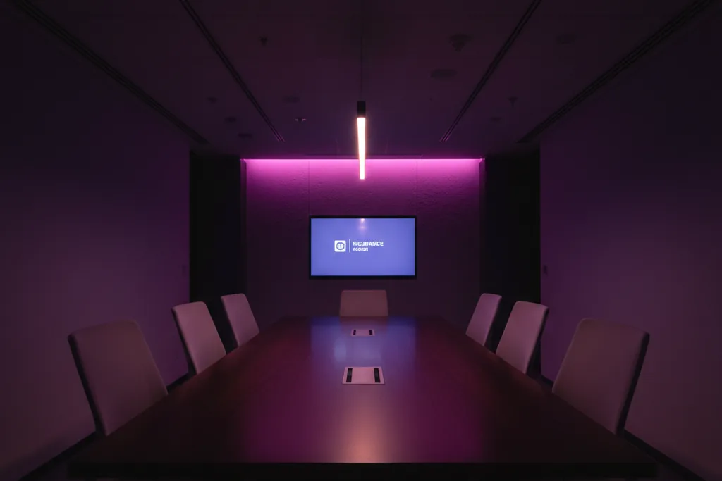 Sala riunioni di un'agenzia assicurativa