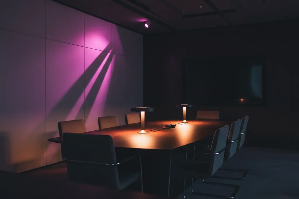 Sala riunioni di una società di consulenza